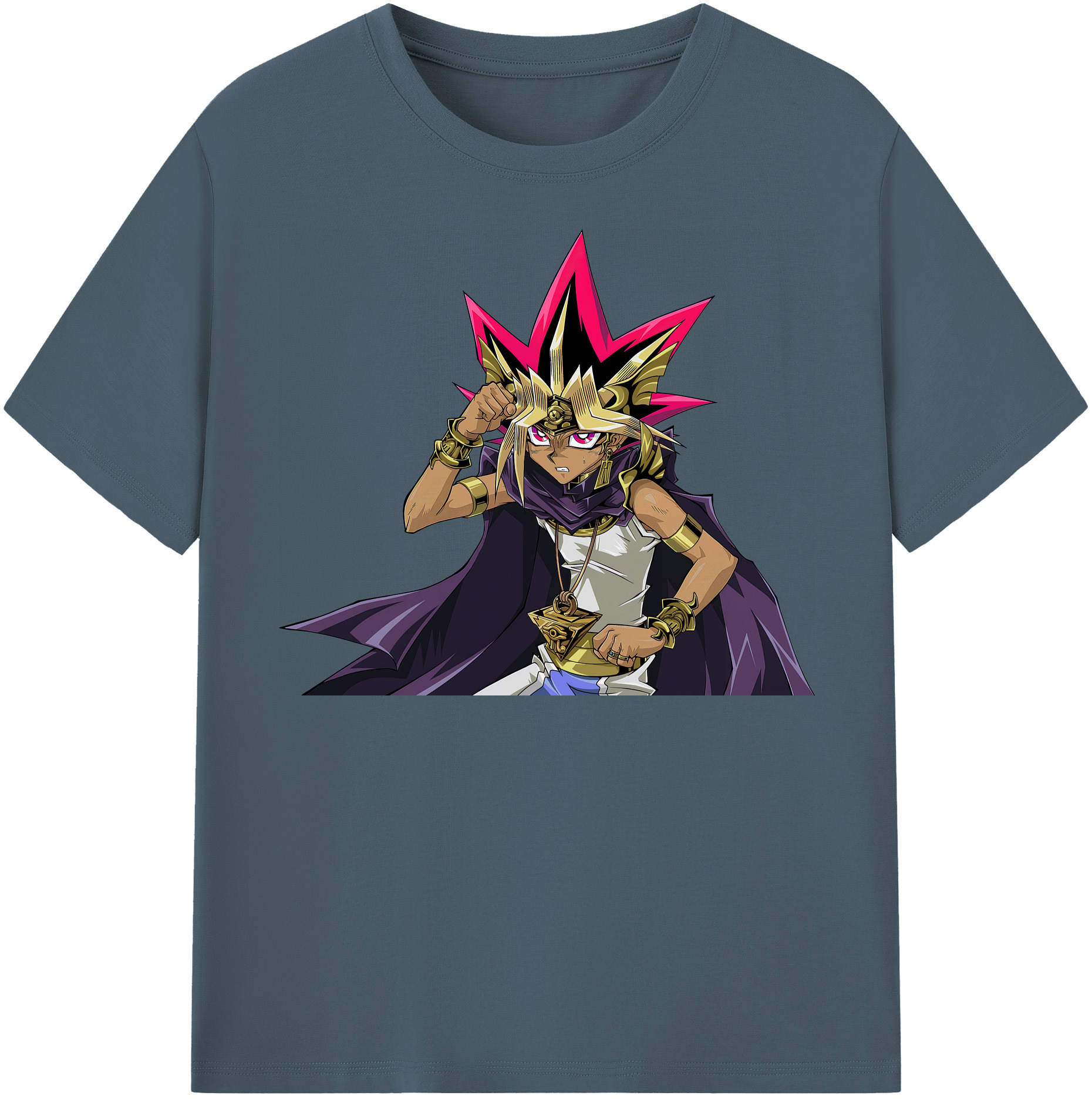 （画像用） 遊☆戯☆王 Yu-Gi-Oh! 綿100％半袖Tシャツ（フロントプリント）